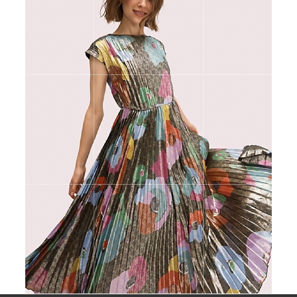 Kate Spade Pleat Dress